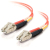 Cables To Go Fiber Optic Duplex Patch Cable -  LC Male - LC Male - 98.43ft - Orange
