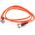 Cables To Go Fiber Optic Duplex Patch Cable - SC Male - ST Male - 65.62ft - Orange 