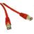 Cables To Go Cat5e STP Cable - 50 ft - Red