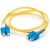 Cables To Go Fiber Optic Duplex Patch Cable - Plenum-Rated - 9.84ft - Yellow