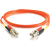 Cables To Go Fiber Optic Duplex Patch Cable - 6.56 ft - Orange