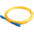 Cables To Go Fiber Optic Simplex Patch Cable, SC/SC, 6.56ft, Yellow