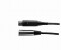 25ft Heavy-duty Microphone Cable with Black XLR Connector