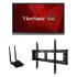 65 ViewBoard 4K Ultra HD Interactive Flat Panel Bundle