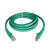 Cat6 Gigabit Snagless Molded Patch Cable (RJ45 M/M) - Green, 7-ft.