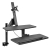 WorkWise Standing Desk-Clamp Workstation, Single-Monitor