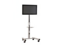 Chief PFCU-S Mobile Flat Panel Cart for 42"-63" Display - Universal Silver
