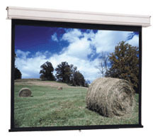 Da-Lite Advantage Manual with CSR 9' x 9' Square Format Screen - Matte White image