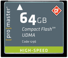 ProMaster 64GB 700x High Speed Compact Flash Memory Card image