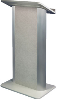  AmpliVox Sound Systems SN3105 Contemporary Color Panel Lectern (Grey Granite) image