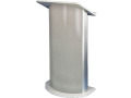  AmpliVox Sound Systems SN3125 Curved Color Panel Lectern (Grey Granite)