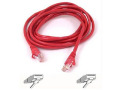 Belkin Cat5e Patch Cable - Red - 10ft