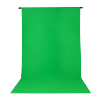 PROMASTER 2904 Wrinkle Resistant Backdrop 10'x12' - Chroma-key Green image