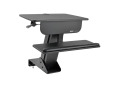 Sit Stand Desktop Workstation Adjustable Standing Desk w/ Clamp