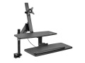 WorkWise Standing Desk-Clamp Workstation, Single-Monitor