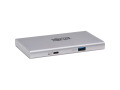 4-Port Thunderbolt 4 Hub - 8K, 2x 4K 60 Hz, USB 3.2 Gen 2, USB-A Port, 100W Charging, Gray