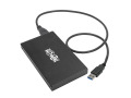 USB 3.1 Gen 1 (5 Gbps) 2.5 in. SATA SSD/HDD to USB-A Enclosure Adapter with UASP Support