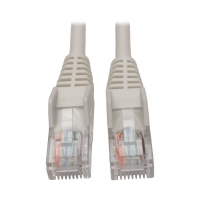 Cat5e 350 MHz Snagless Molded UTP Patch Cable (RJ45 M/M), White, 6 ft. image