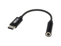 Tripp Lite USB-C to 3.5 mm Headphone Jack Adapter Audio Adapter