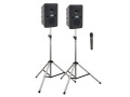 Go Getter AIR X1 Sound System: Go Getter Pair (XU2,AIR), Anchor-Air, WH-LINK wireless mic  stands