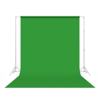 Savage 107" x 36' Tech Green Background Paper (Chroma-Key compatible) image