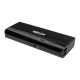 Portable 10,400mAh Dual-Port Mobile Power Bank USB Battery Charger with Auto-Sensing Charging Port