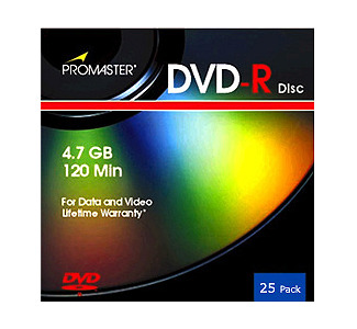 PROMASTER DVD-R 25-Spindle