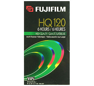 FUJI High-Quality VHS Video Tape 160