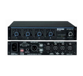 Shure SCM410 Four Channel Automatic Mixer