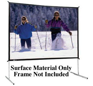 Da-Lite Fast-Fold Deluxe Replacement Surface (Screen Material Only, Frame Not Included)