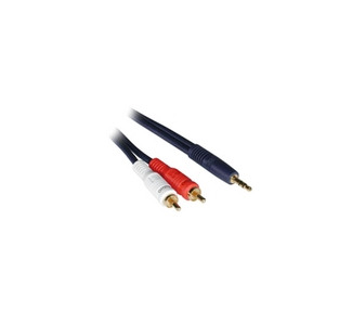 Cables To Go Velocity 3.5mm Stereo to RCA Stereo Audio Y-cable