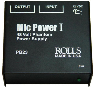 Rolls Phantom Power Supply For Condenser Microphone