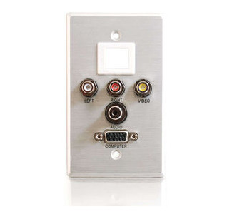 Cables To Go 40541 Faceplate