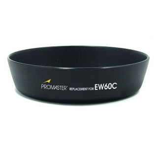 Promaster EW60C Replacement Canon Lens Hood f/EF-S 18 55 f/3.5 5.6/II/II USM