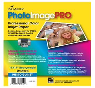 Promaster PhotoImage PRO Glossy Inkjet Paper - 11