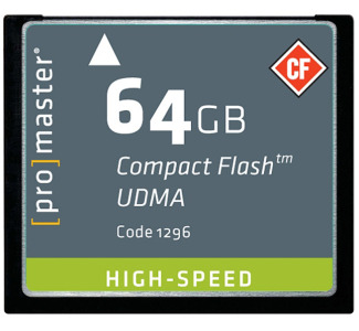 ProMaster 64GB 700x High Speed Compact Flash Memory Card
