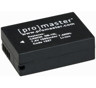Promaster NB-10L XtraPower Lithium Ion Replacement Battery for Canon