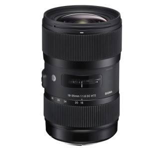 Sigma 18-35mm f/1.8 DC HSM Lens for Canon