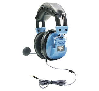 Hamilton SCG-AMV Deluxe Headset with Goose Neck Microphone and TRRS Plug