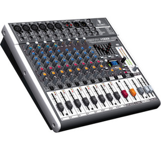  Behringer XENYX X1222USB - 12-Input USB Audio Mixer with Effects