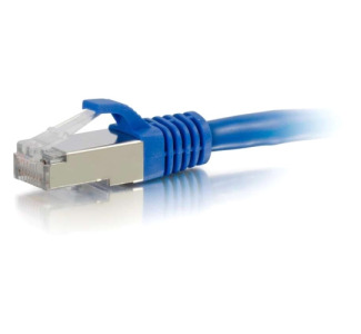 C2G 10ft Cat6a Snagless Shielded (STP) Network Patch Cable - Blue