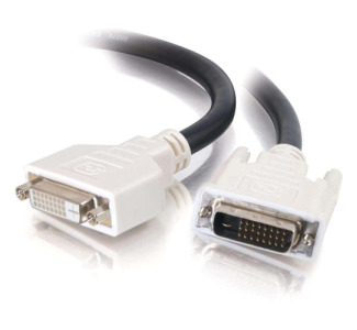 C2G 1m DVI-D M/F Dual Link Digital Video Extension Cable (3.2ft)