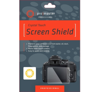 Promaster Crystal Touch Screen Shield for Nikon D5300, D5500 Crystal