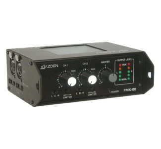 Azden 2 Channel Portable Microphone Mixer 