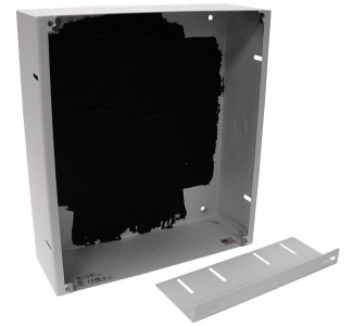 Flush Mount Enclosure for IP Addressable Speakers with Displays