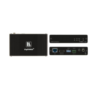 4K HDR HDMI Receiver with RS-232 and IR over Extended-reach HDBaseT