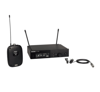 Combo System with SLXD1 Bodypack, SLXD4 Receiver, and WL185 Lavalier Microphone - SLXD14/85-J52