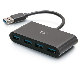 4-Port USB-A 3.0 Hub - SuperSpeed USB 5Gbps