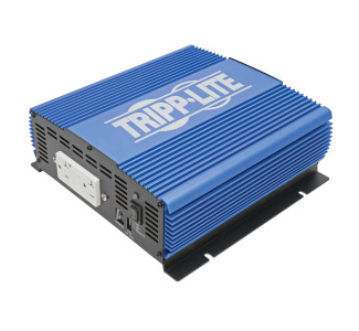 2000W Medium-Duty Compact Mobile Power Inverter with 2 AC/1 USB - 2.0A/Battery Cables