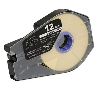 Canon Label Tape - White W-12 MM